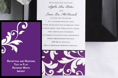 diamond collection wedding invitations