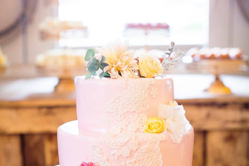 Reception at Merefield Barn