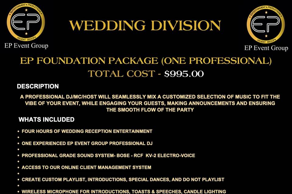 DJ Packages