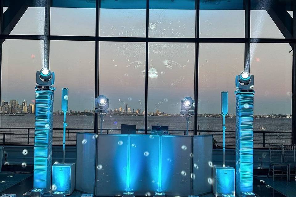 Wedding All White Setup