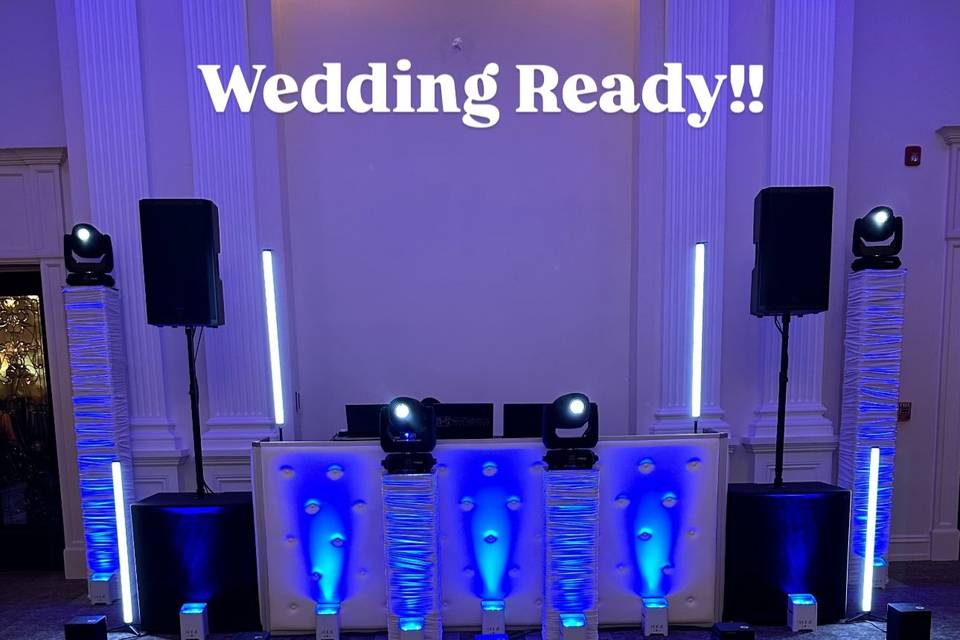 DJ Set up Winter Wonderland