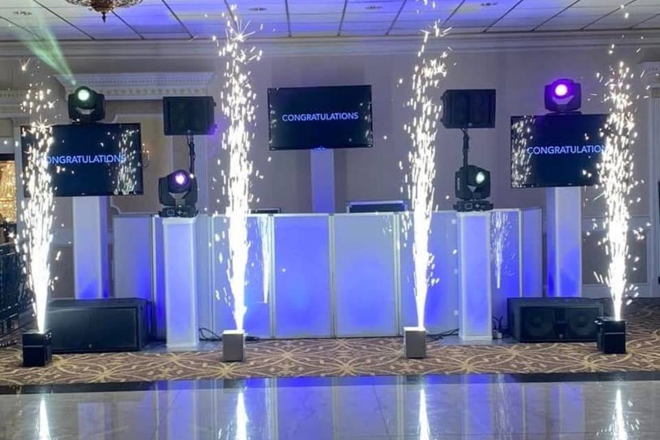 3 Screens & Sound with Sparks