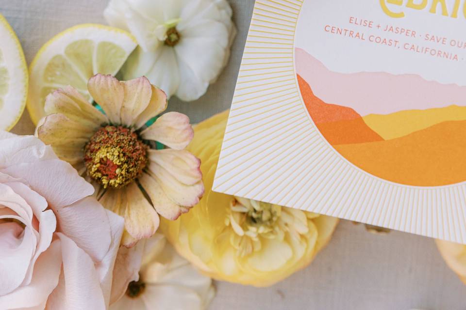 Vibrant Citrus Wedding