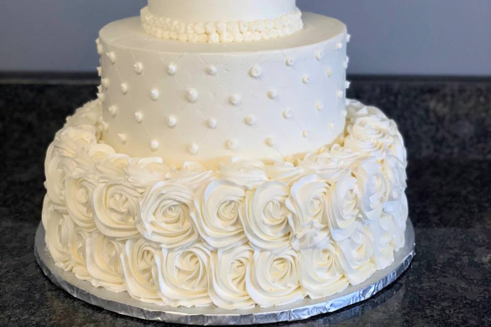 White Wedding Cake