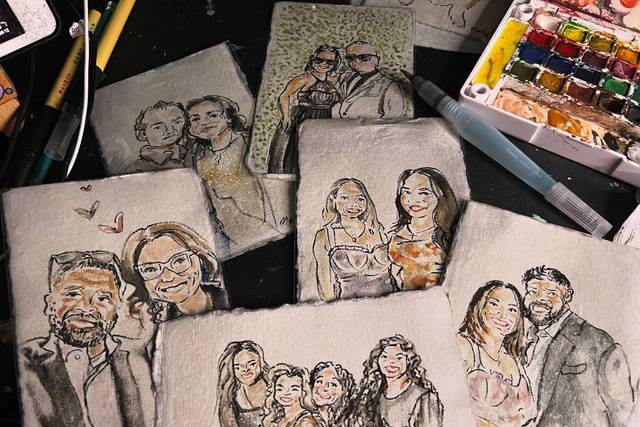 Guest portraits