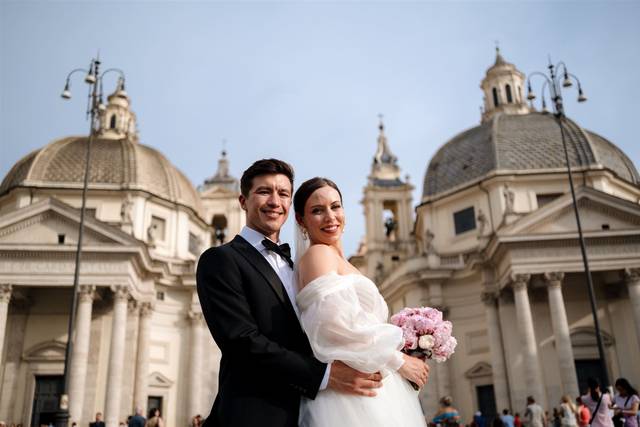 Wedding couple