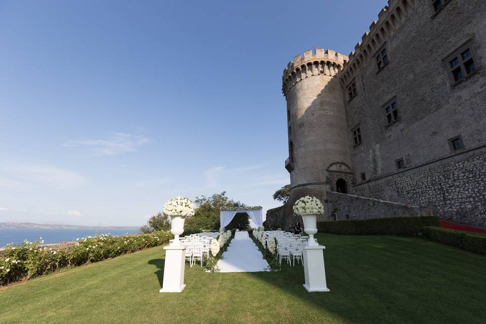 Wedding in a Castle