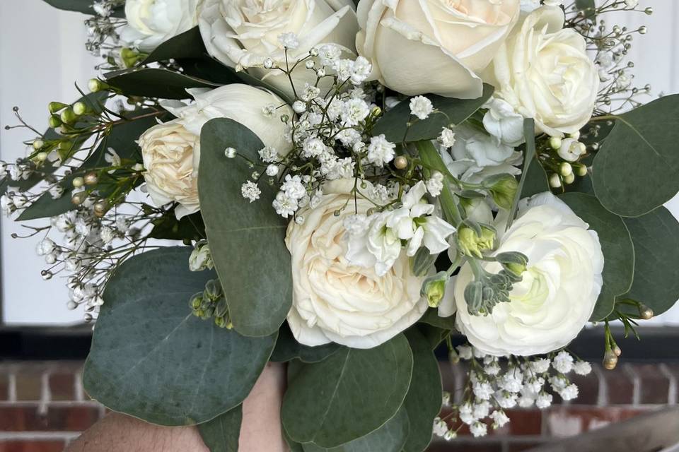 Bridal Bouquet all white
