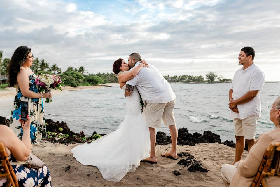 Ceremony by the seaside