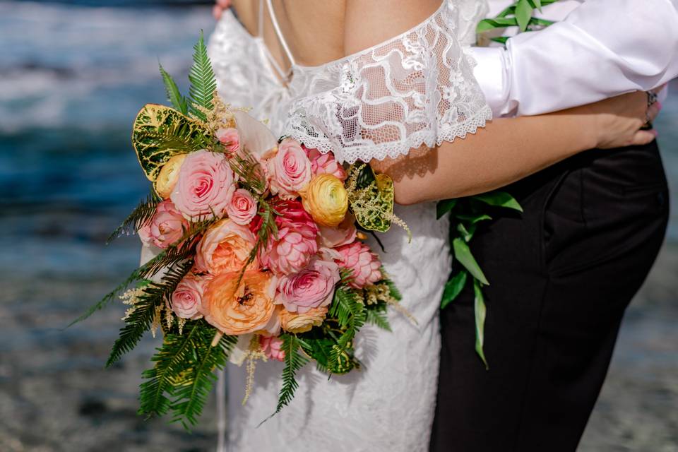 Beach-side bouquet