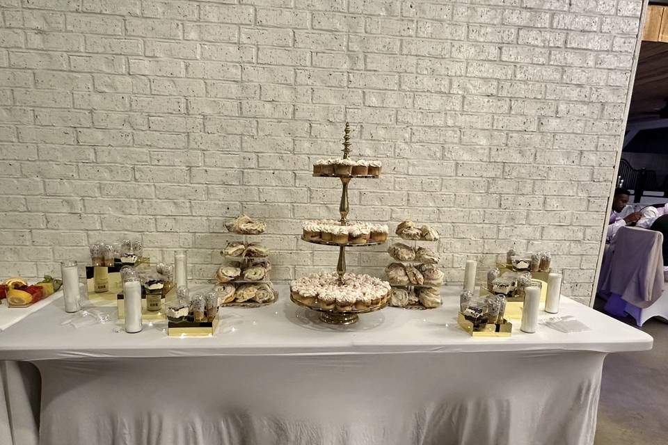 Dessert table