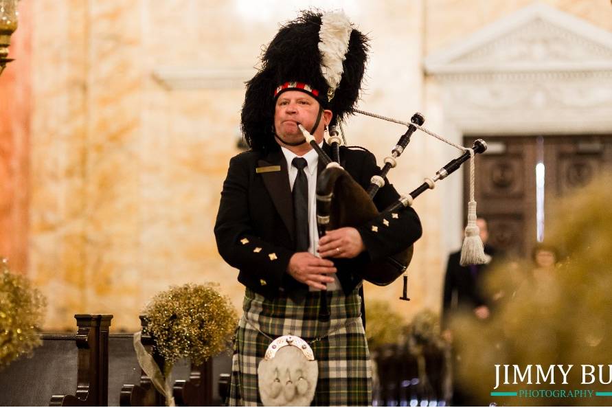 Bel Air Bagpiper
