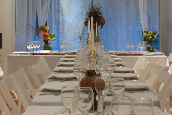 Head table setting