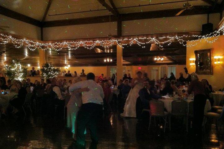 Wedding dance floor