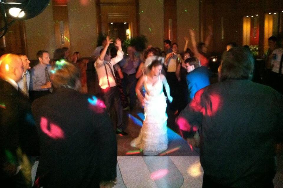 Wedding dance floor