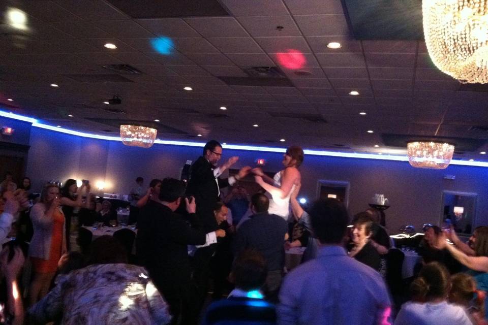 Couple dancing