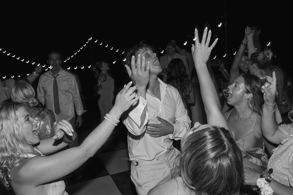 B&W Dance Floor