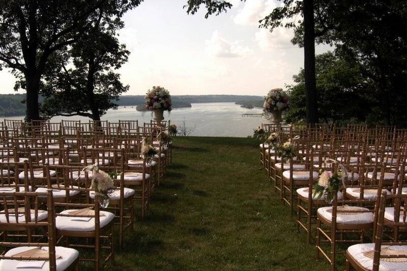 Outdoor wedding