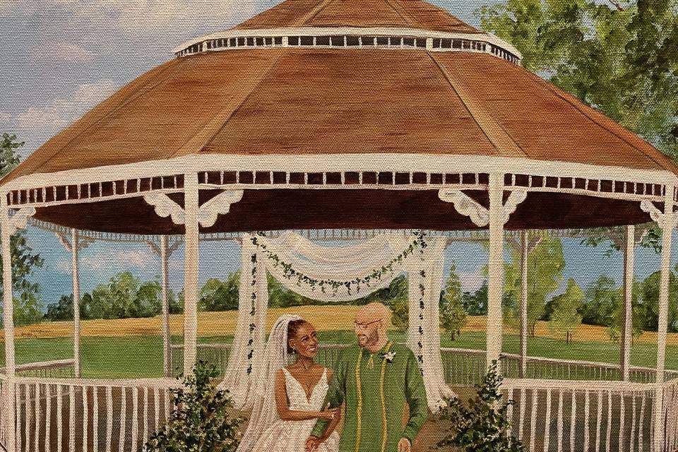 Maryland Wedding Painting