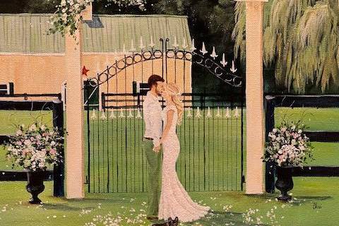 Wedding Painting - Virginia