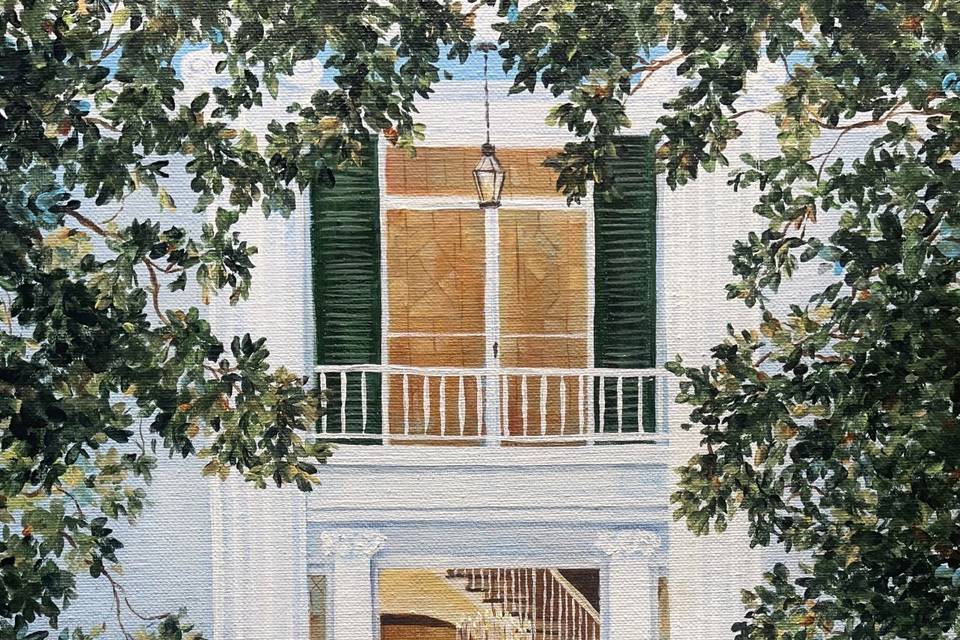 Wedding Painting - Texas