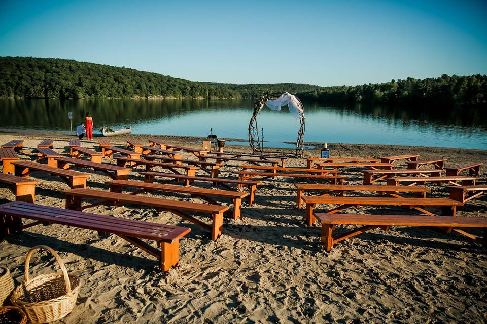 Beachfront Wedding