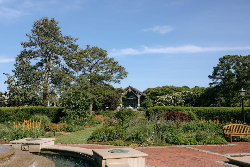 Perennial Garden & Baker Hall