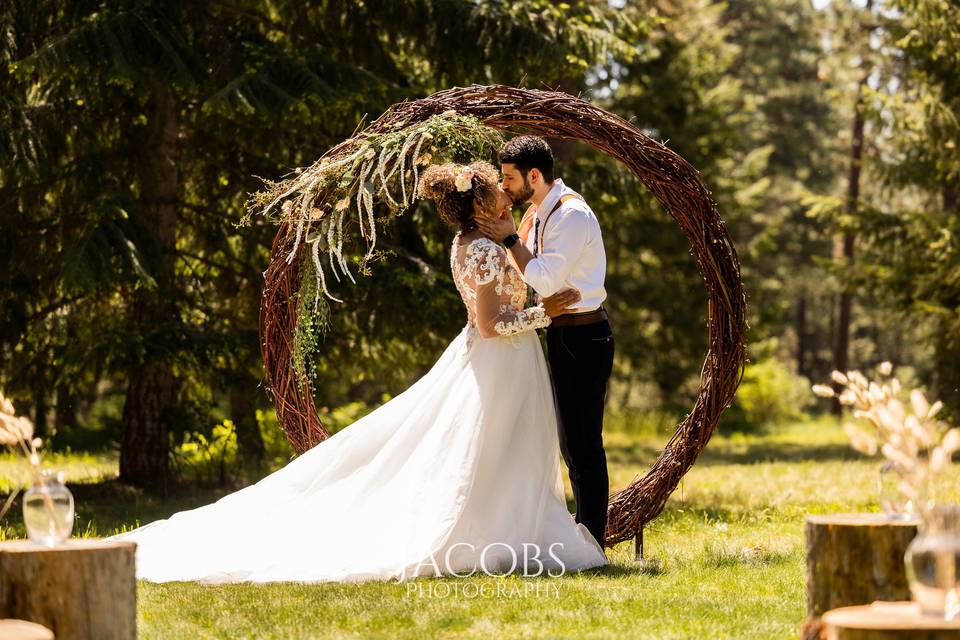 Wedding at Cider Mountain