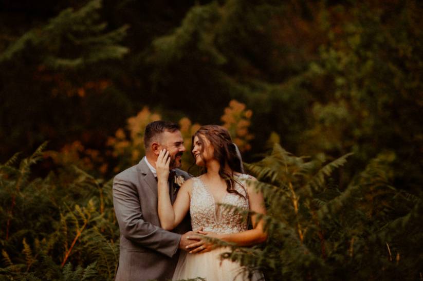 Happy couple at Cider Mountain