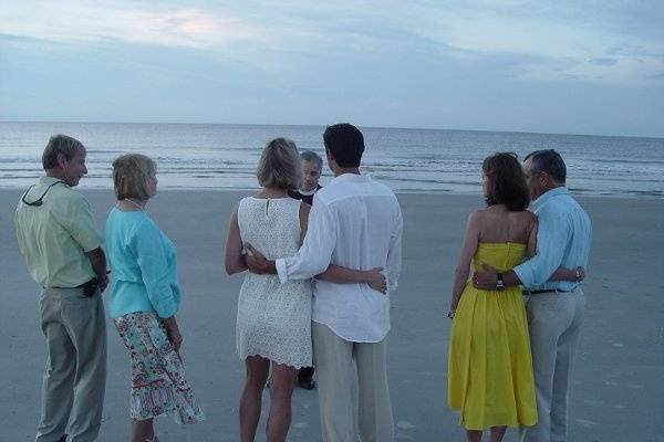 A Wedding With Rev Schulte.
https://www.facebook.com/AWeddingWithRevSchulte
Sunrise wedding on Hilton Head Island a couple years ago