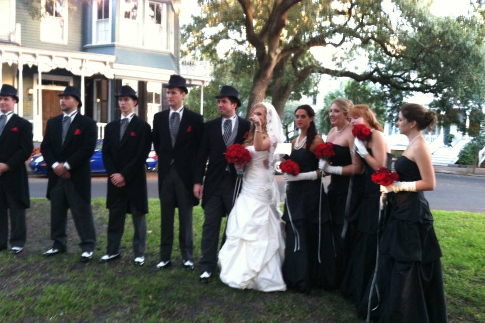 A Wedding With Rev Schulte.
https://www.facebook.com/AWeddingWithRevSchulte
Wedding at Whitefield Square, Savannah GA