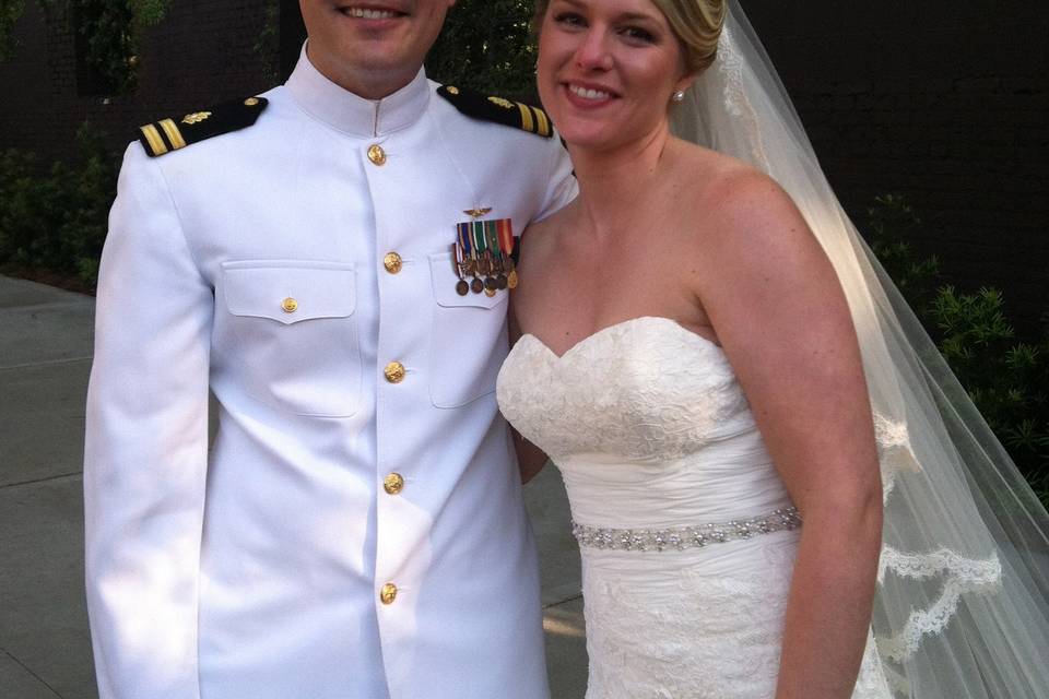 A Wedding With Rev Schulte.
https://www.facebook.com/AWeddingWithRevSchulte
Married April 2013 at Ships of the Sea Museum
