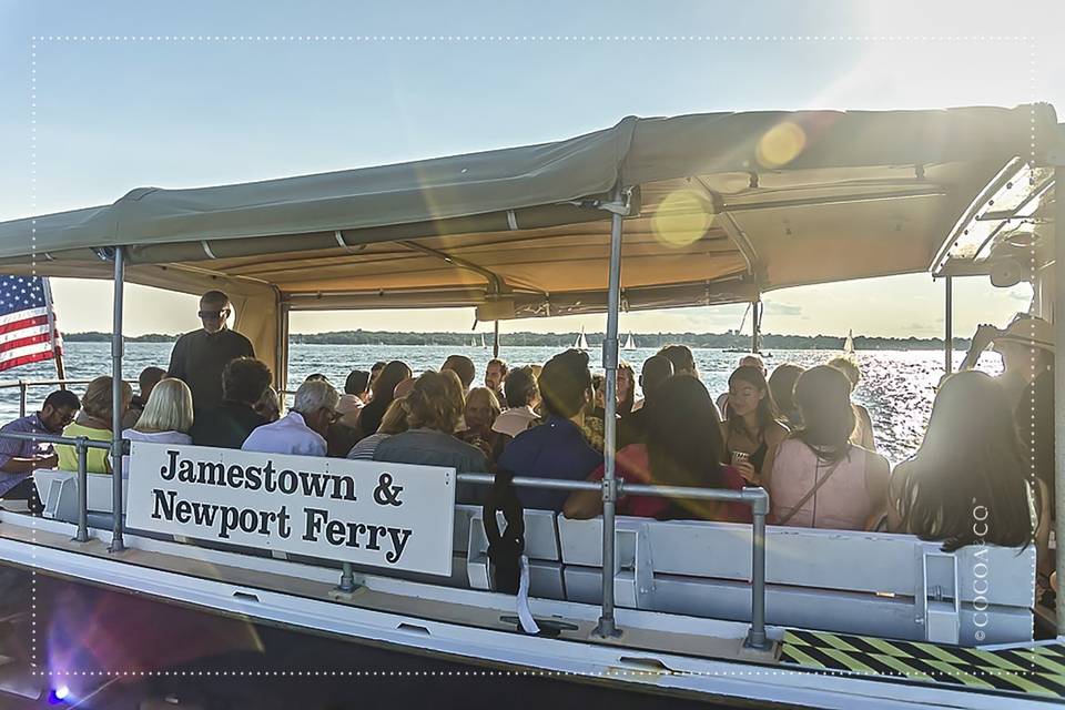 Ferry to Rehearsal Dinner
