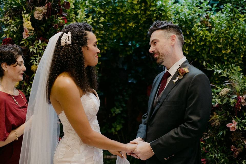 Couple's  Outdoor Ceremony