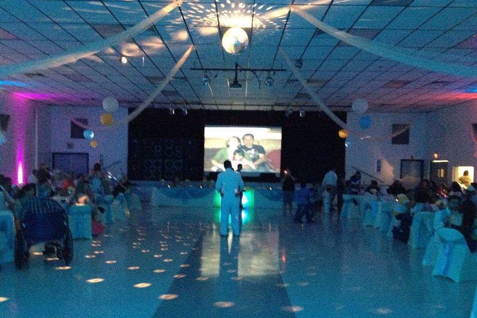 Couple dancing