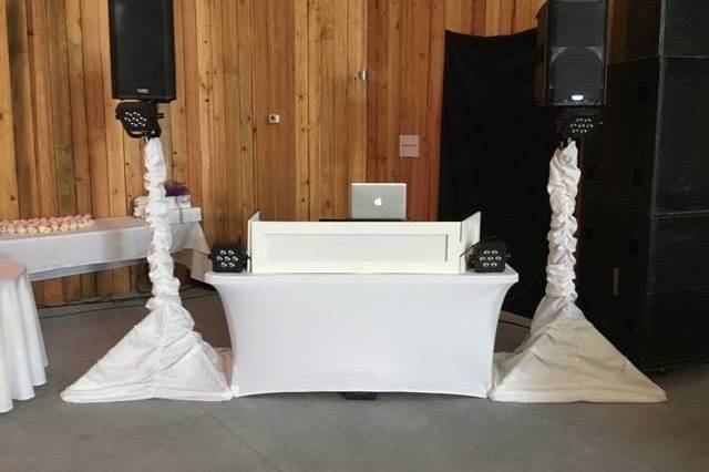 DJ station