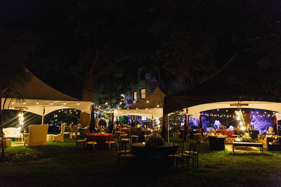 An Outdoor Event at Night