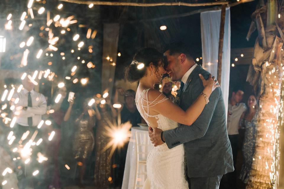 Add spark to your first dance