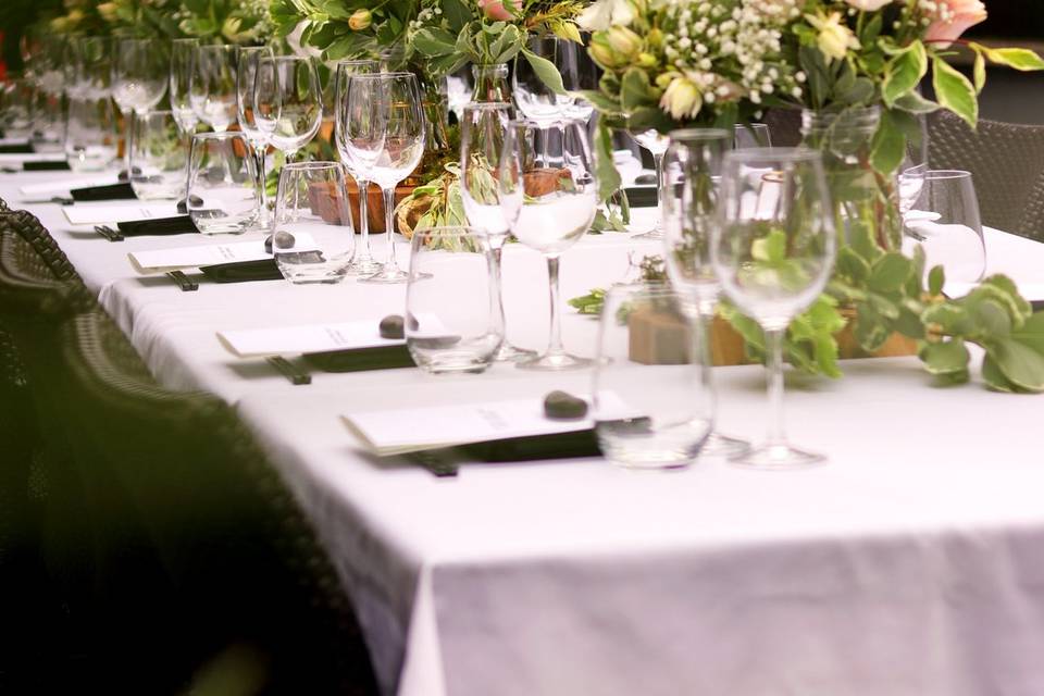 Stunning guest tables