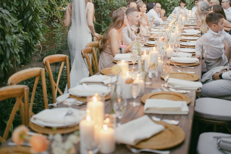 FAIRYTALE BACKYARD WEDDING