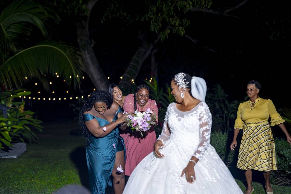 Bouquet Toss