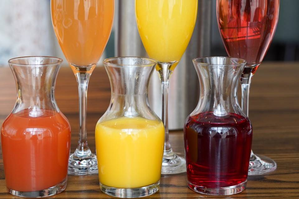 Enjoy a Flight of Mimosas.