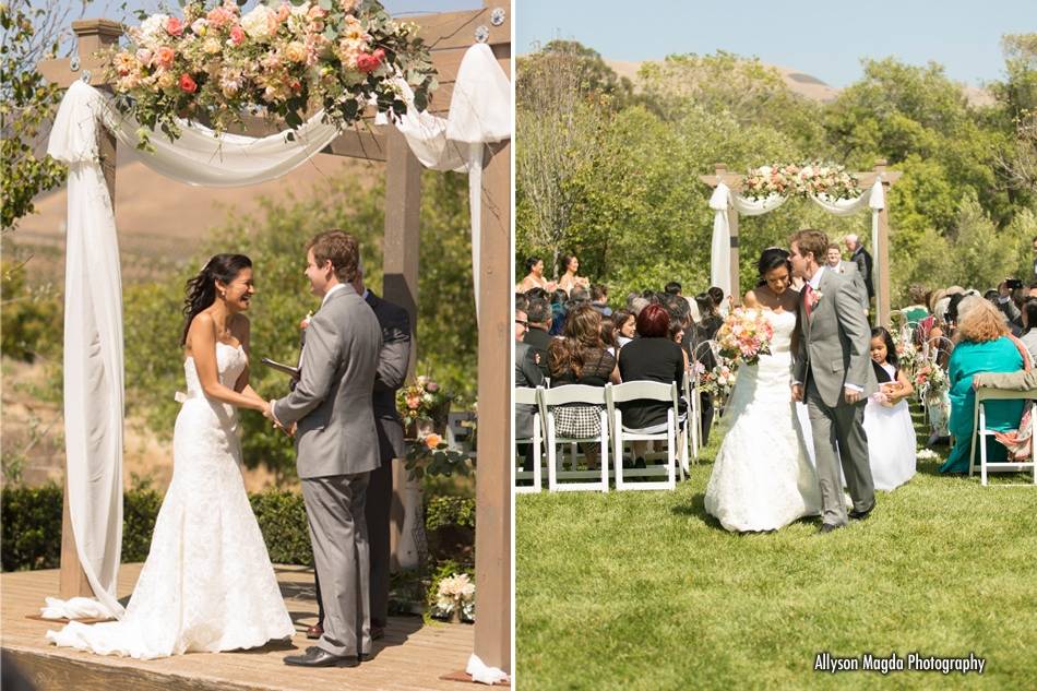 Rustic Style Ceremony