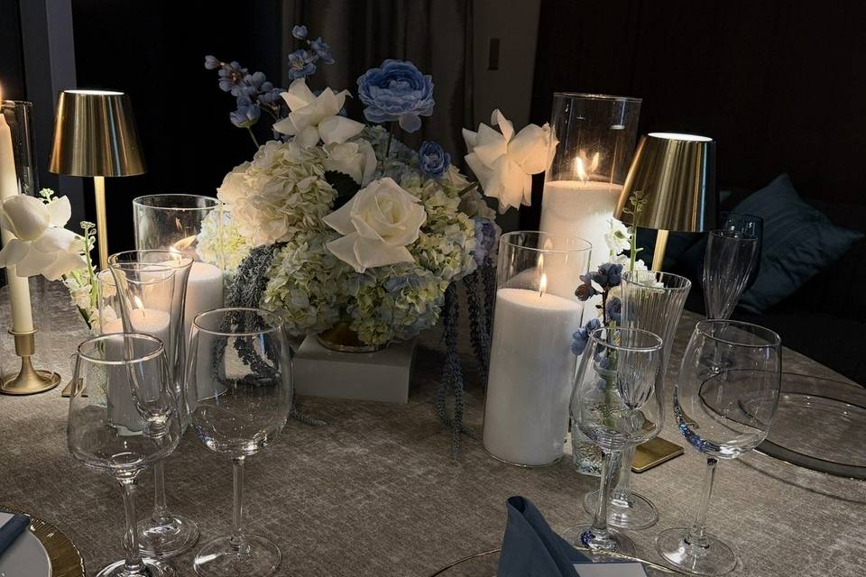 Shades of blue