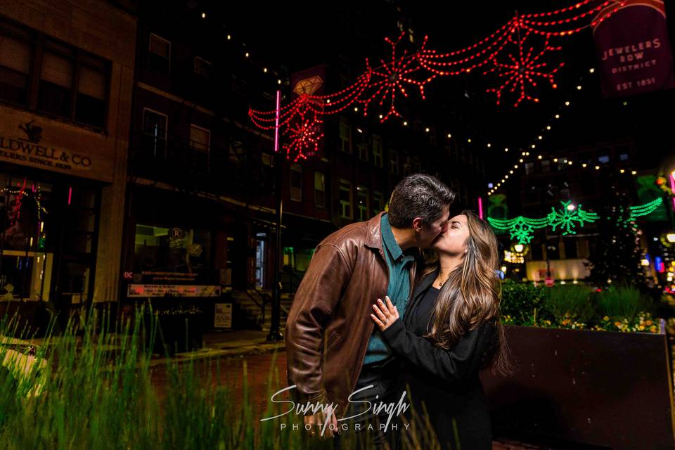 Kiss Beneath the Twinkling Sky