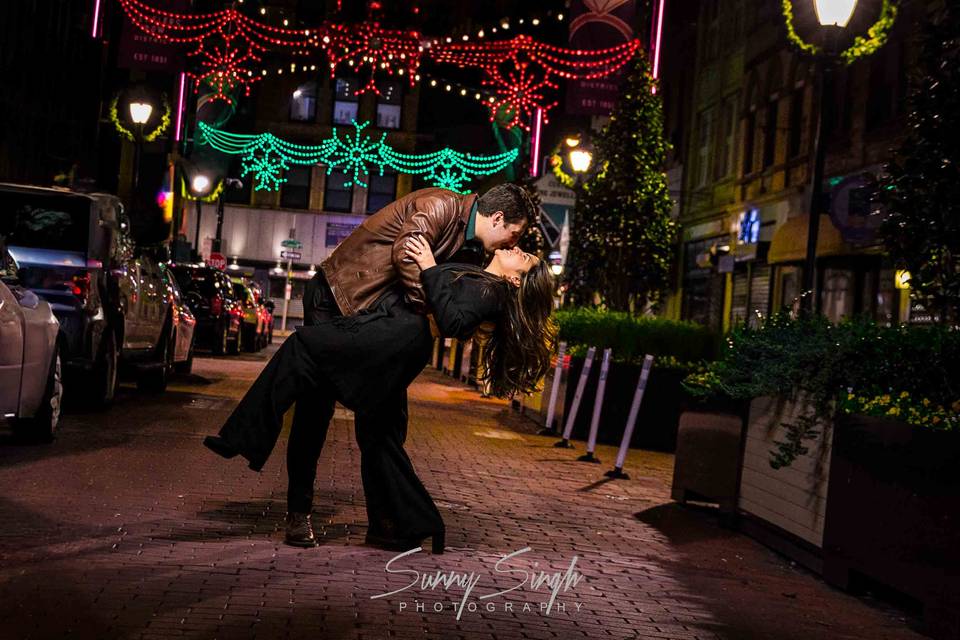 Romantic First Dance Dip