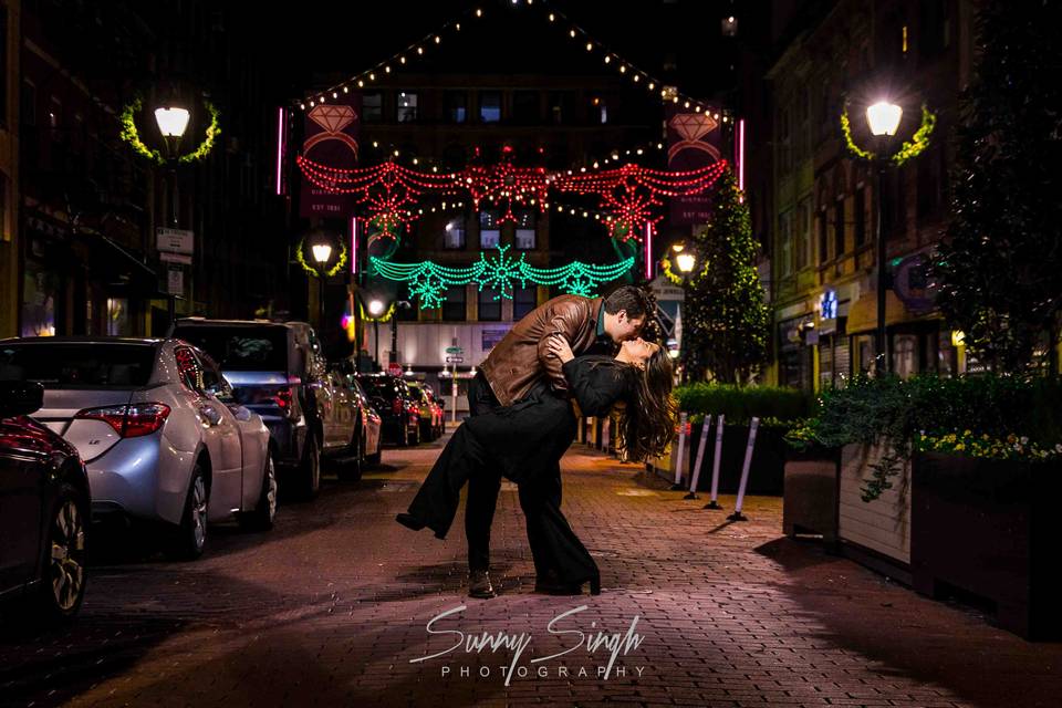 Romantic First Dance Dip