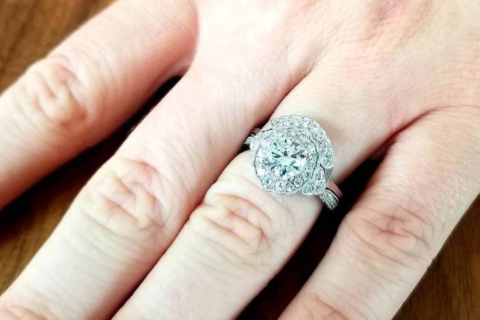 Stunning engagement ring