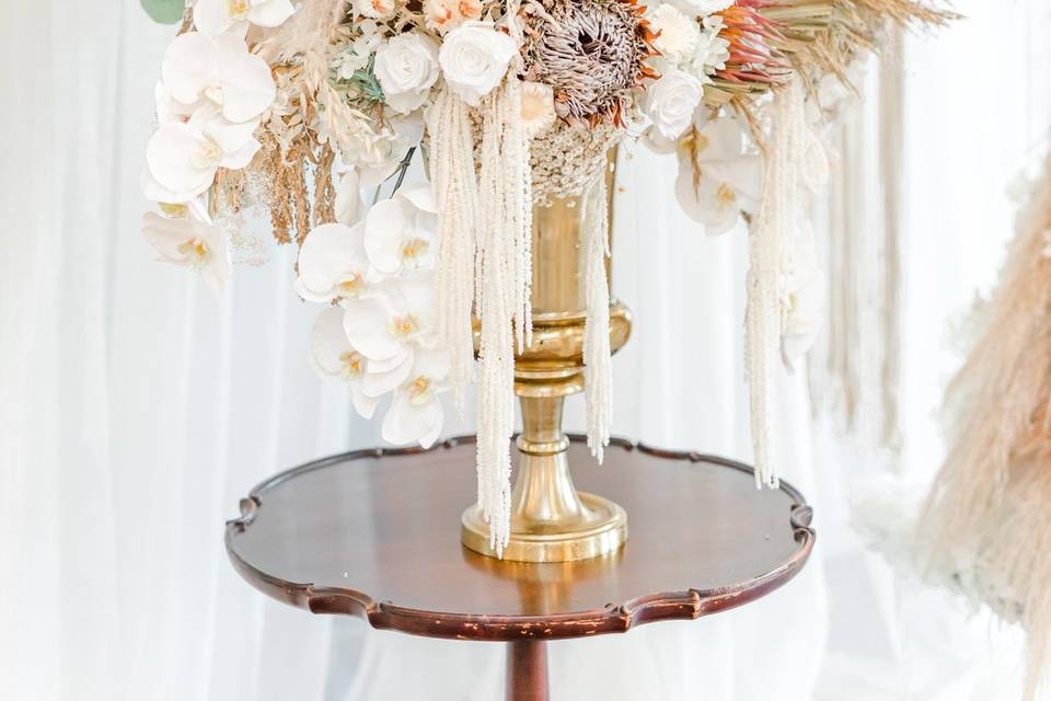 Bohemian centerpiece