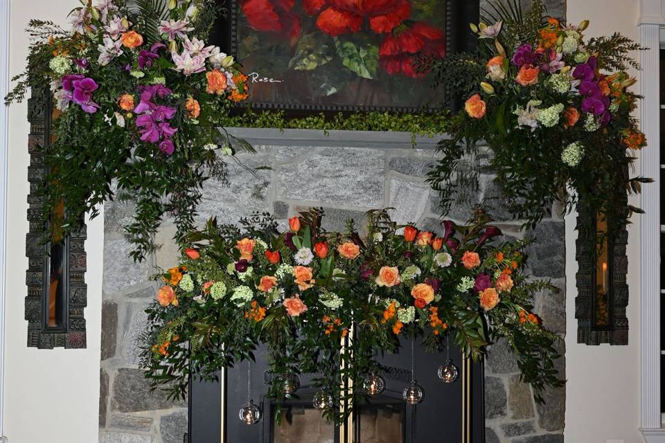 Fireplace centerpiece